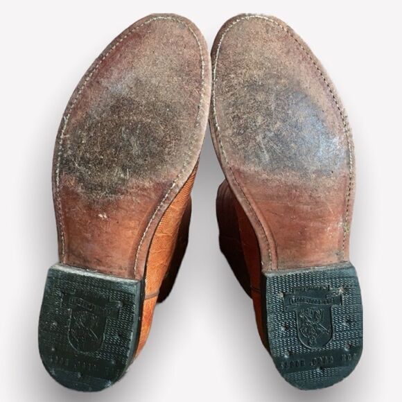 Don Cuco’s Mexico Exotic Lizard & Leather Roper Boots Original Carry Case - Picture 13 of 16